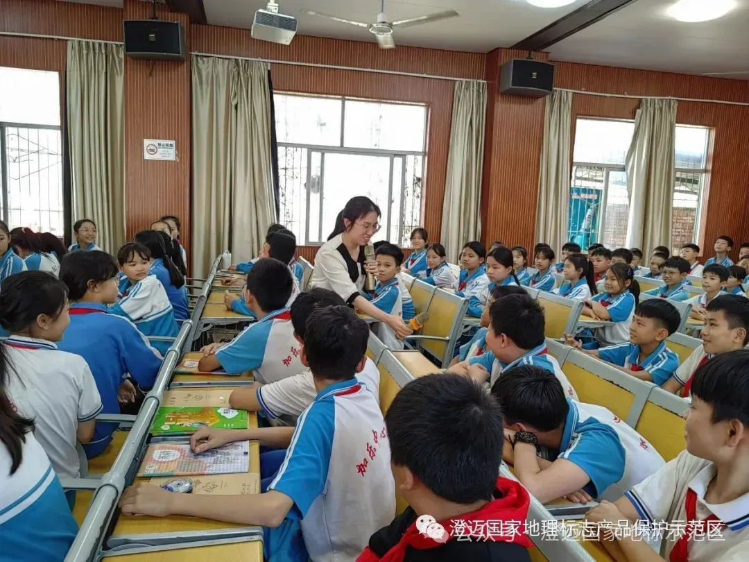 “知识产权进校园”走进澄迈县加乐中心学校